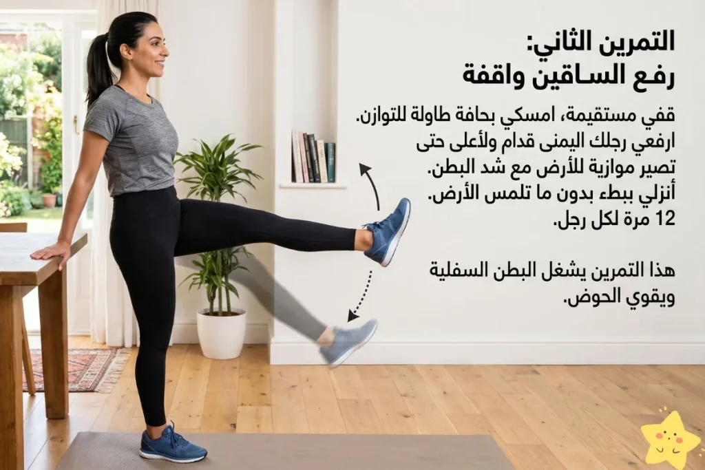 تمارين إزالة الكرش بعد الأربعين للنساء