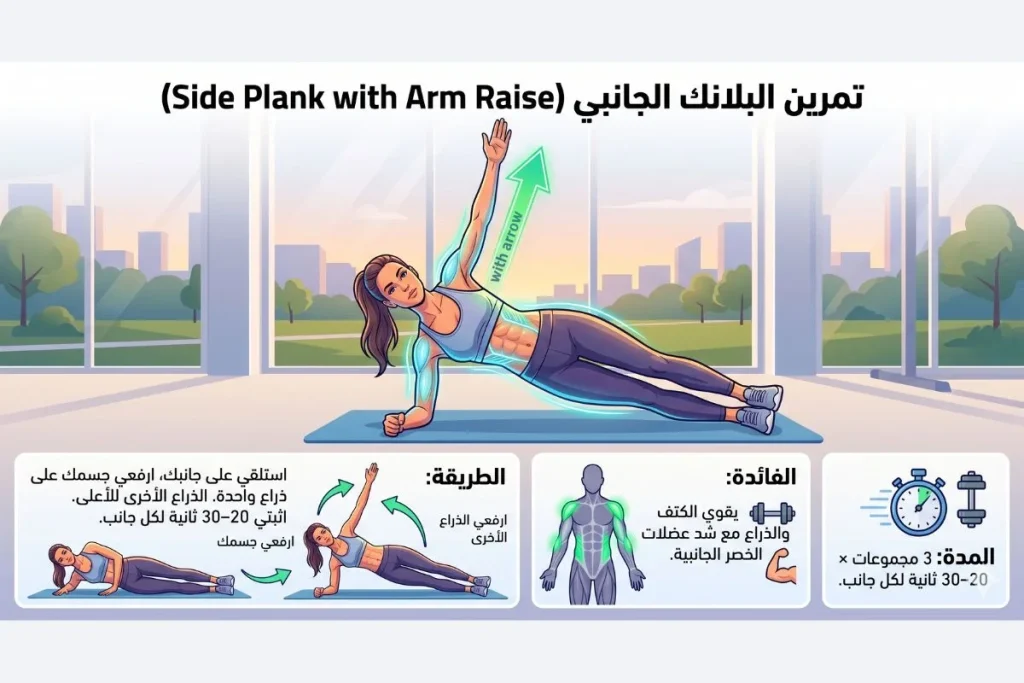 تمارين شد الذراعين للنساء