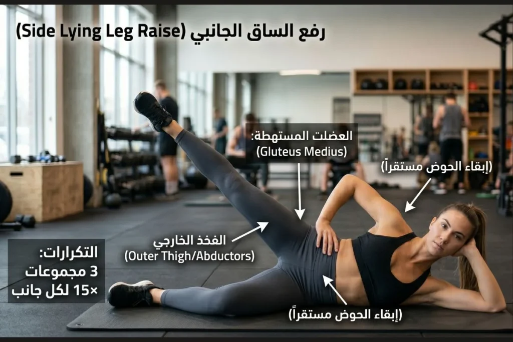 تمارين الأرداف والمؤخرة للنساء