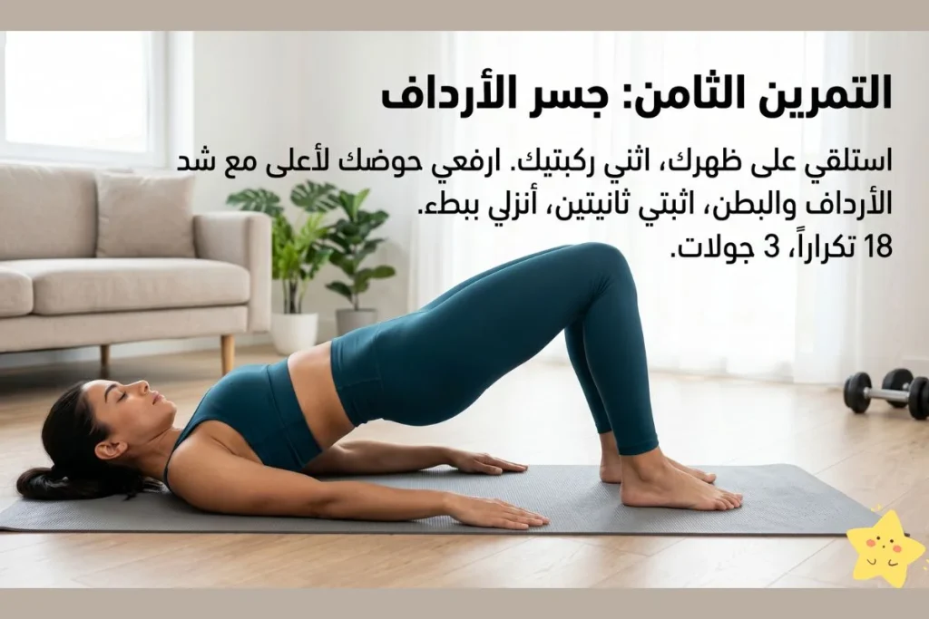 تمارين إزالة الكرش بعد الأربعين للنساء